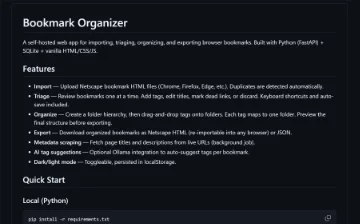 Bookmark Organizer