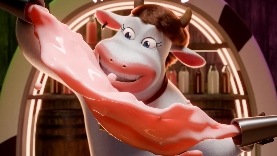 Britannia Winkin Cow | Ad Film