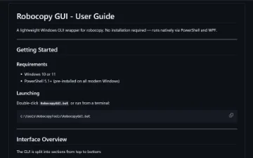 Robocopy Wrapper
